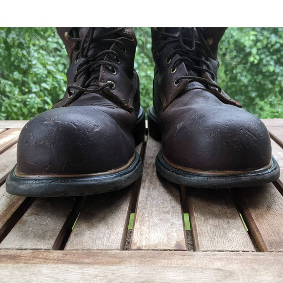 Red Wing Men's DynaForce® 6-inch Waterproof Safety Toe Boot 4215 Size 12D - Picture 2 of 12